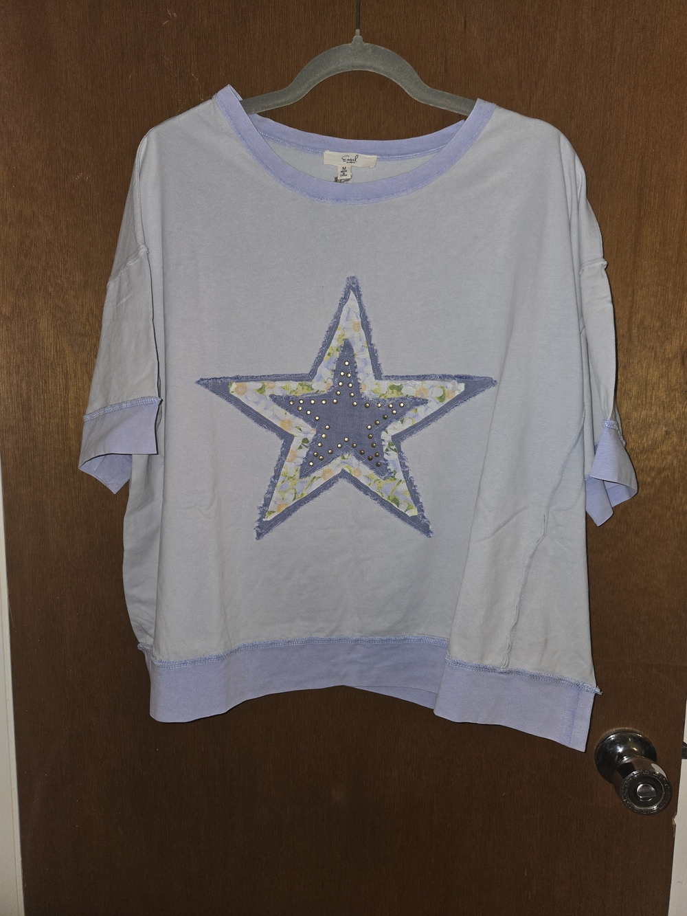 Easel Star Appliqué Women’s Top